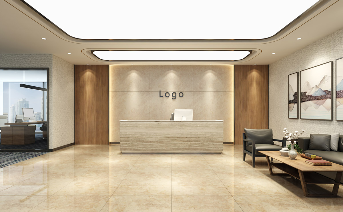 辦公室前臺裝修設(shè)計(jì)